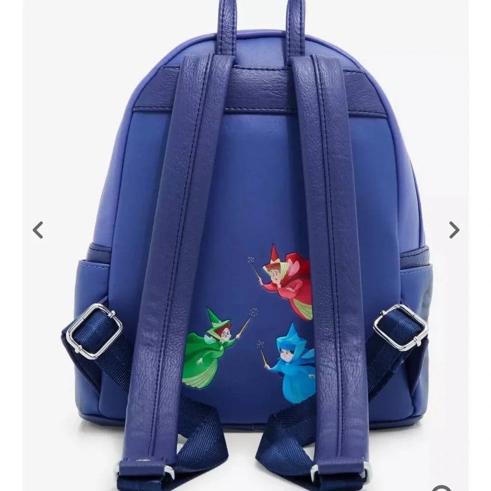 Loungefly Disney Sleeping Beauty Characters Portrait Mini Backpack & Wallet